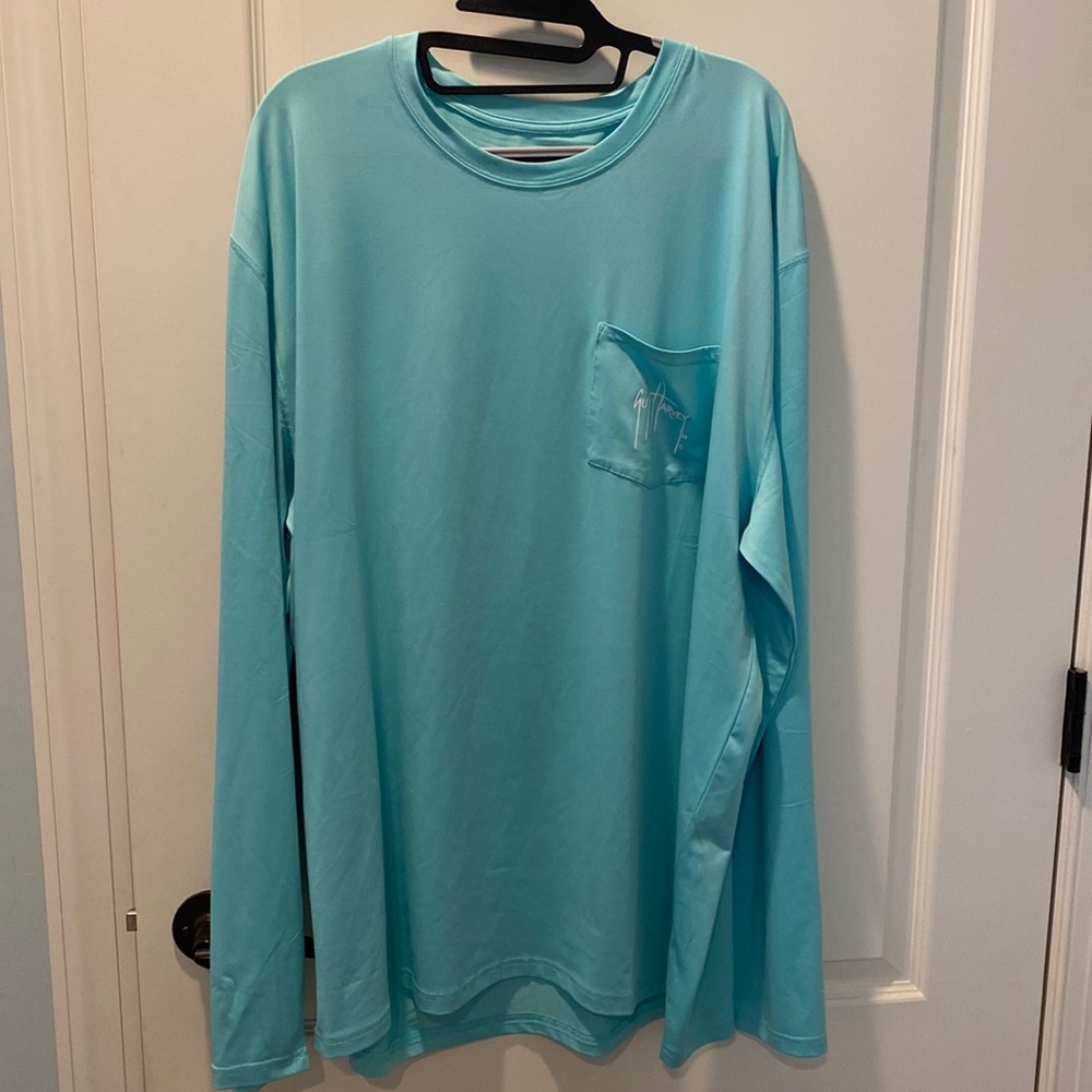 Men’s Guy Harvey performance long sleeve Tee. NWOT